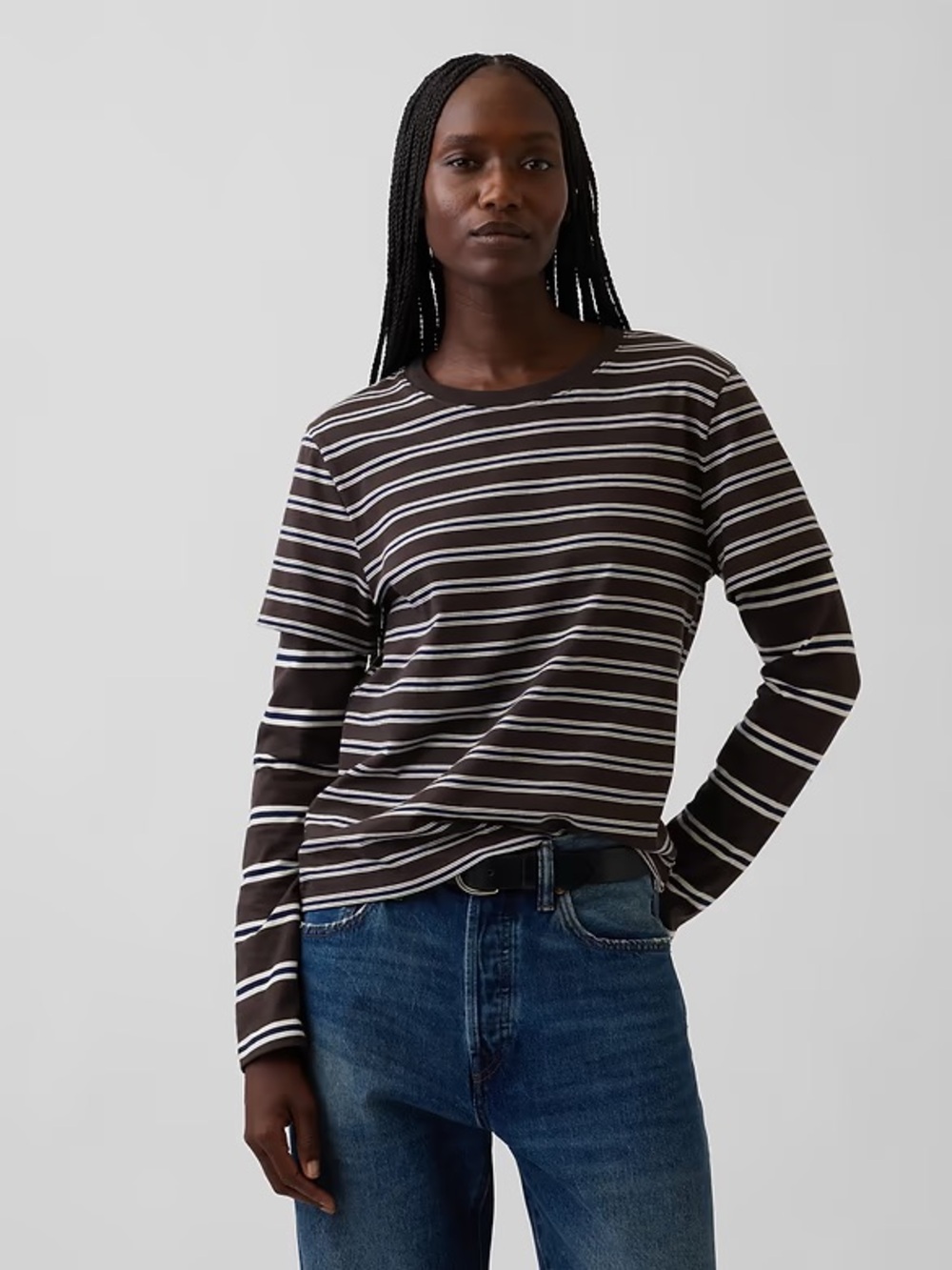 NWT Gap Organic Cotton VintageSoft Double-Layer T-Shirt
